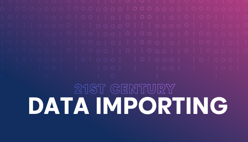 21st century data importing